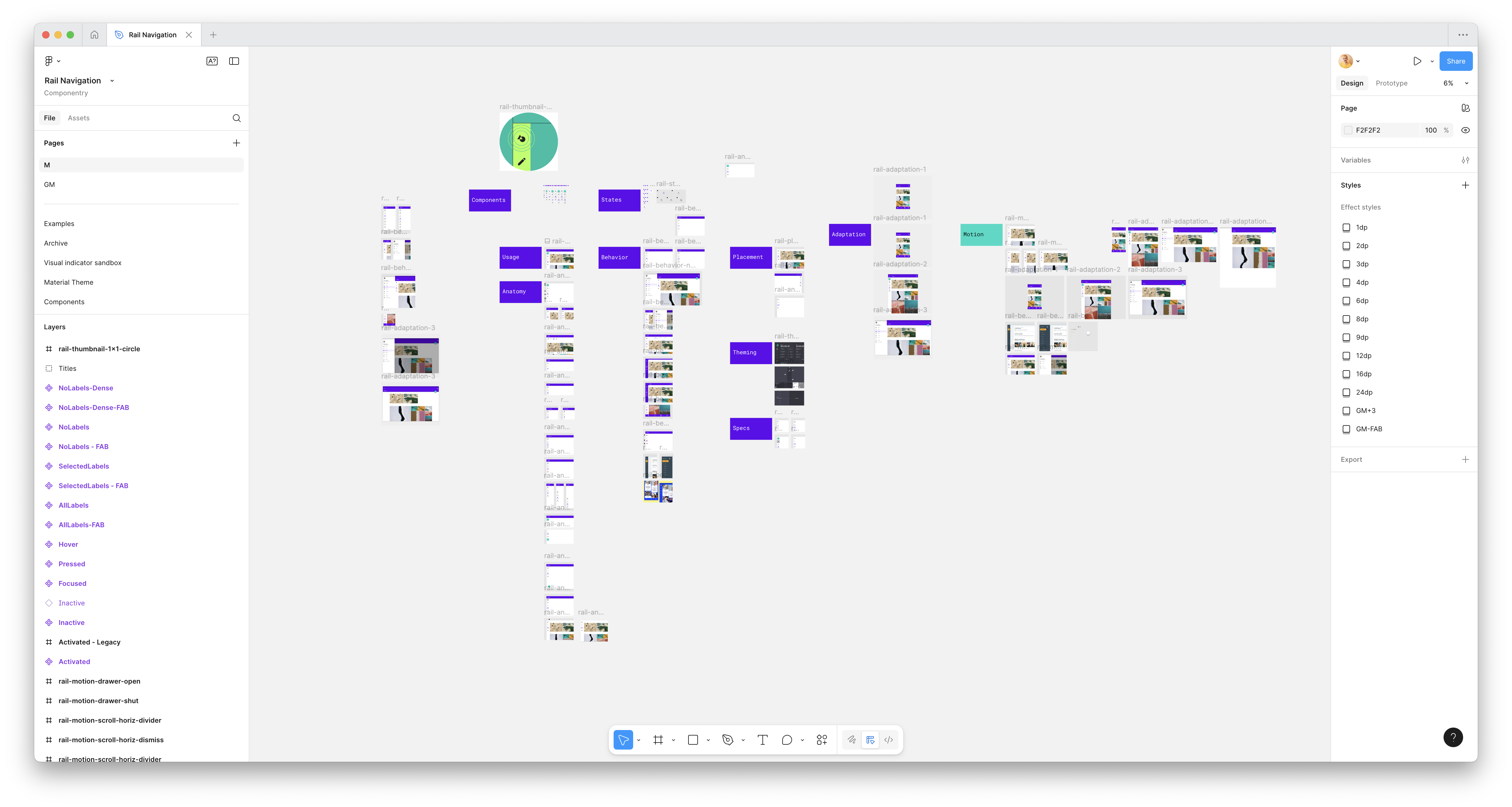 Screenshot of a figma file
